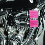S&S Cycle 08-16 Touring Intake Runner Induction Kit - Chrome - 170-0636A