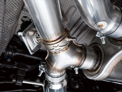 AWE Tuning 22-26 Cadillac CT5-V Blackwing SwitchPath Exhaust - Diamond Black Tips - 3025-43562