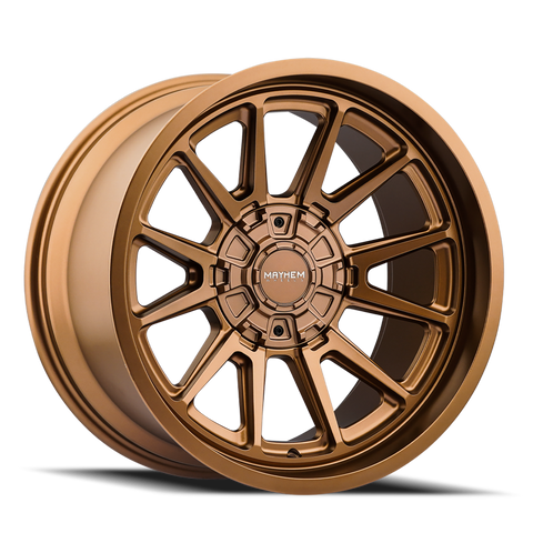 Mayhem 8116 Intrepid 20x10 / 5x127/139.7 BP / -24mm Offset / 87mm Hub Matte Bronze Wheel - 8116-2152MZ