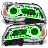 Oracle 11-14 Chrysler 300C SMD HL - Chrome - NON HID - DRL - w/ 2.0 Controller - 7730-333