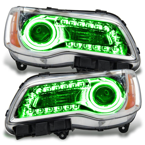 Oracle 11-14 Chrysler 300C SMD HL - Chrome - NON HID - DRL - w/ 2.0 Controller - 7730-333