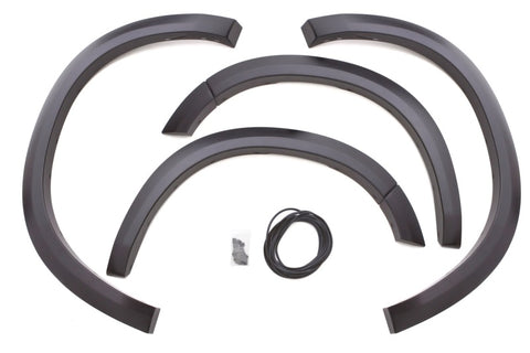 Lund 02-08 Dodge Ram 1500 SX-Sport Style Smooth Elite Series Fender Flares - Black (4 Pc.) - SX203S