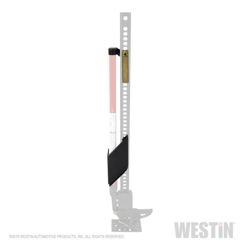 Westin 07-18 Jeep Wrangler JK WJ2 Off-Road Jack Mount - Textured Black - 59-89015