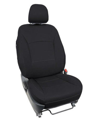 PRP 15-20 Subaru Outback Front Seat Covers (Pair) - All Black - B076-02