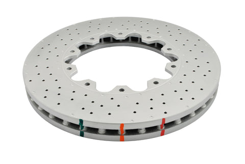 DBA 08-09 Mercedes-Benz CLK63 AMG Black Series Front 5000 Series Cross Drilled Rotor - 52690.1XD