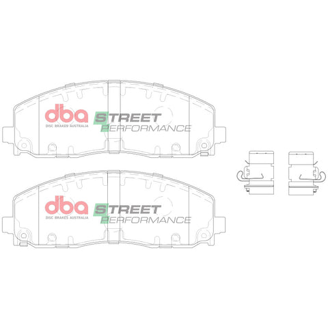 DBA 20-25 Jeep Gladiator Sport Front SP Performance Brake Pads - DB15038SP