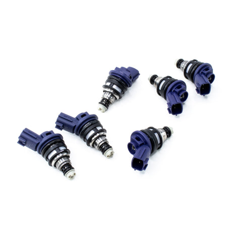 DeatschWerks 96-99 Nissan I30 VQ30 / RB25DET / Maxima VQ30de / 300zx 740cc Side Feed Injectors - 01J-00-0740-6