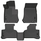 Husky Liners 17-22 Mercedes-Benz GLC300 Weatherbeater Black Front & 2nd Seat Floor Liners - 99391