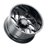 Weld Off-Road W117 22X12 Fulcrum 5X127 5X139.7 ET-44 BS4.75 Gloss Black MIL 87.1 - W11722057475