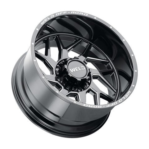 Weld Off-Road W117 22X12 Fulcrum 6X135 6X139.7 ET-44 BS4.75 Gloss Black MIL 106.1 - W11722098475