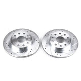 Power Stop 91-95 Toyota MR2 Rear Evolution Drilled & Slotted Rotors - Pair - JBR593XPR