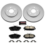 Power Stop 2012 Ford Mustang Rear Z17 Evolution Geomet Coated Brake Kit - CRK5941