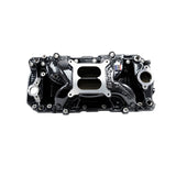 Edelbrock RPM Air-Gap Intake Manifold for Big-Block Chevy Oval Port - Black Plasma Finish - 7561-BP