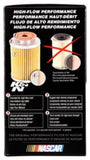 K&N 03-05 Neon SRT-4 / Lotus Elise Performance Gold Oil Filter - HP-2009