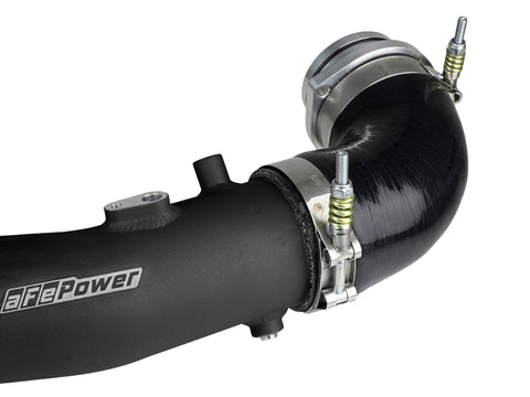 aFe BladeRunner 2.5-3in Hot Side Charge Pipe Black 20-21 BMW Z4 M40i (G29) L6-3.0L (t) B58 - 46-20408-B