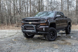 Lund 07-17 Chevy Silverado 1500 Bull Bar w/Light & Wiring - Black - 47121214