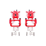 Power Stop 01-03 Acura CL Rear Red Calipers w/Brackets - Pair - S2588