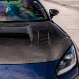 Seibon 2022 Toyota GR86/Subaru BRZ FA-Style Carbon Fiber Hood - HD22TY86-FA