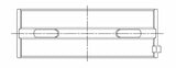 ACL Toyota/Lexus 2JZGE/2JZGTE 3.0L 0.25 Oversized High Performance Main Bearing Set - CT-1 Coated - 7M8103HC-.25