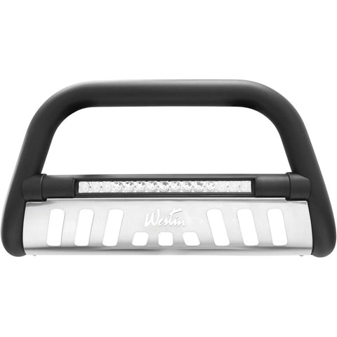 Westin 2005-2015 Toyota Tacoma Ultimate LED Bull Bar - Textured Black - 32-1605L
