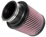 K&N Universal Clamp-On Air Filter 3in FLG / 5in B / 4-1/2in T / 5in H - RU-3870