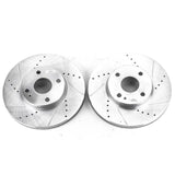 Power Stop 2016 Scion iA Front Evolution Drilled & Slotted Rotors - Pair - JBR1743XPR