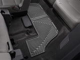 WeatherTech 09+ Ford Flex Rear Rubber Mats - Black - W232