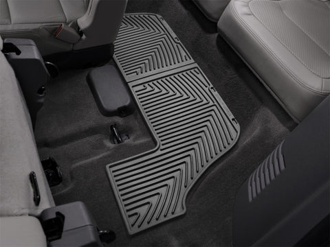 WeatherTech 09+ Ford Flex Rear Rubber Mats - Black - W232