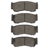 DFC 07-25 Hyundai Santa Fe Rear 4000 Hybridynamic Brake Pads - 4000-1297-00