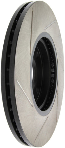 StopTech 2014 Ford Fiesta Left Front Disc Slotted Brake Rotor - 126.61110SL