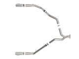 aFe Large Bore-HD 3in 409SS DPF-Back Exhaust System w/ Polished Tip RAM 1500 20-21 V6-3.0 - 49-42080-P