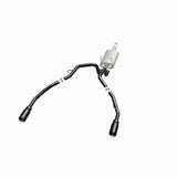 Magnaflow 09-15 Dodge Ram 1500 V8 Dual Spilt Rear Exit Black Stainless C/B Perf Exhaust - 15363