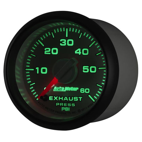 AutoMeter Gauge Exhaust Press. 2-1/16in. 60PSI Stepper Motor Ram Gen 3 Factory Match - 8592