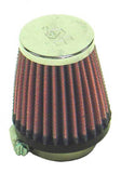 K&N Universal Chrome Filter 1 9/16 inch FLG / 2 5/8 inch Bottom / 2 inch Top / 3 inch Height - RC-2290