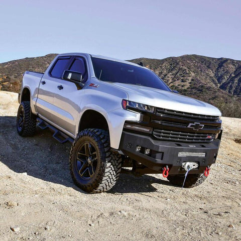 Westin 19-21 Chevrolet Silverado 1500 (Excl. Diesel & LD) Pro-Series Front Bumper - Textured Black - 58-411215