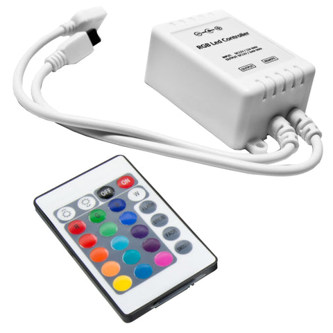 Oracle 06-10 Volkswagen Jetta SMD HL - Chrome - ColorSHIFT w/ Simple Controller - 7098-504