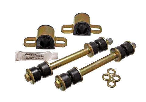Energy Suspension 86-97 Nissan 720 & Hardbody PickUp 2WD Black 23mm Front Sway Bar Frame Bushings - 7.5108G