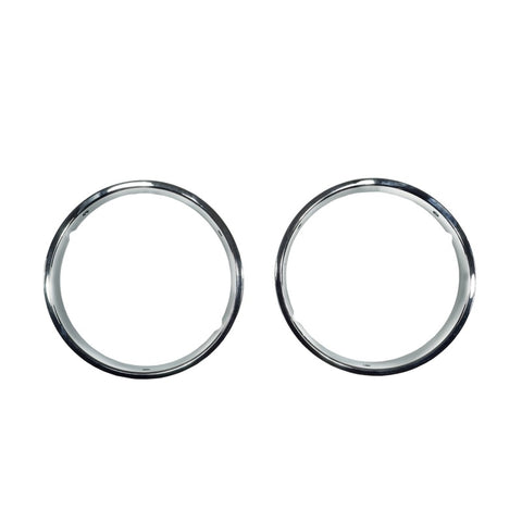 Omix Headlight Bezels Chrome 97-06 Jeep Wrangler - 12419.08