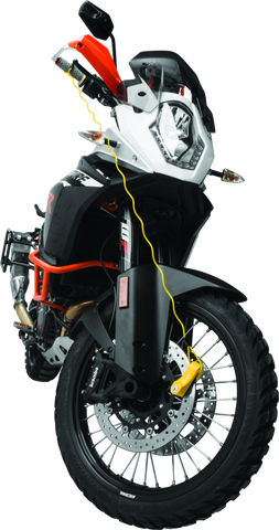 Bully Lock Disc Reminder 4in Lock - Yellow - 132202