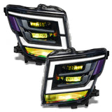 Oracle 21-22 Nissan Titan Demon Eye RGB Headlight Upgrade Kit - ColorSHIFT w/o Controller - 1464-334