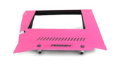 PERRIN 2015+ Subaru WRX Engine Cover Kit (Intercooler Shroud + Pulley Cover) - Hyper Pink - PSP-ENG-165HP