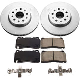 Power Stop 16-18 Cadillac CT6 Front Z17 Evolution Geomet Coated Brake Kit - CRK7882
