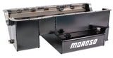 Moroso Ford 351W (w/Rear Sump) Kicked Out Circle Track Baffled Wet Sump 9qt 7.5in Steel Oil Pan - 20522