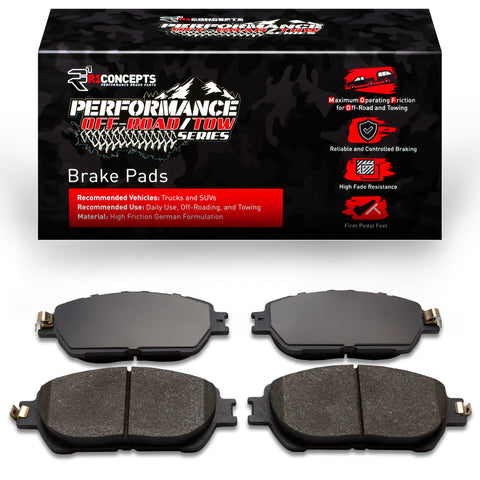 R1 04-15 Toyota Tacoma Front Off-Road/Tow Brake Pads - 2400-0906-10