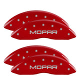 MGP 4 Caliper Covers Engraved Front & Rear Chevrolet 100 Anniversary Logo Yellow Finish Black Charac - 14005SBANYL