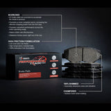 R1 16-25 Mazda 2 (Mexico) Front Track/Street Brake Pads - 2000-1852-00