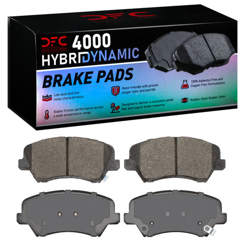 DFC 16-21 Kia Forte5 Front 4000 Hybridynamic Brake Pads - 4000-1828-00