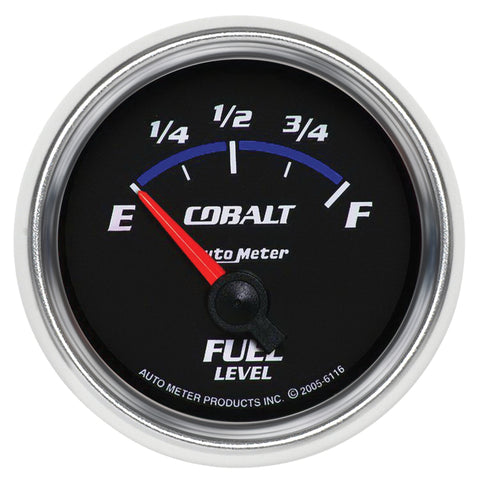 Autometer Cobalt 52mm 240 E/33 F SSE Fuel Level Gauge - 6116