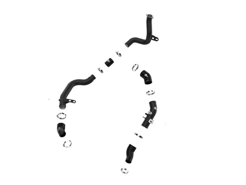 aFe 22-23 Hyundai Kona N L4 2.0L (t) BladeRunner Aluminum Hot and Cold Charge Pipe Kit - Black - 46-20624-B