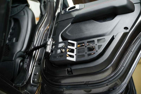 DV8 Offroad 18-20 Jeep Wrangler (JL)/Gladiator (JT) Rear Door Pocket Molle Panels - MPJL-06